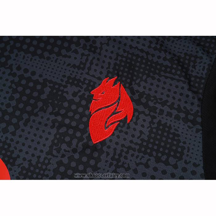 Tracksuit AC Milan Short Sleeve 2025-2026 Black - Shorts